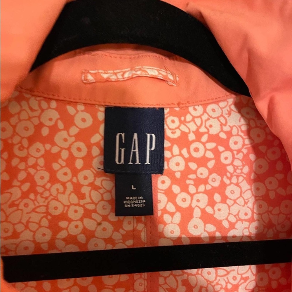 GAP Orange Spring Peacoat - Picture 5 of 5